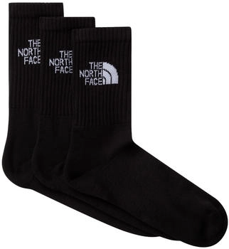 The North Face Everyday Crew 3er Pack Socken schwarz
