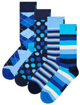 Happy Socks Socken 4er Pack navy