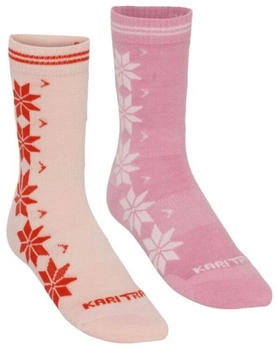 Kari Traa Vinst Wool Sock 2PK gum