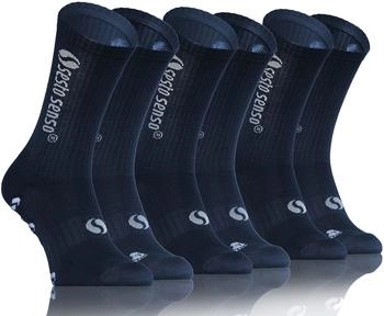 Sesto Senso Sportliche Kniestrümpfe Unisex dunkelblau