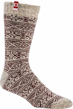 Wowerat wollsocken Canadian Motiv Vollplüsch gefüttert C590
