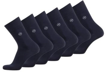 Tom Tailor Herren Socken 6er Pack uni basic navy