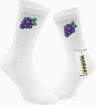 Hellweg Druckerei Socken Traube Comic