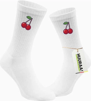 Hellweg Druckerei Socken Kirsche Comic
