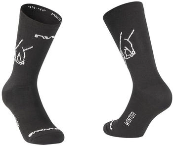 Northwave Sign Sock Radsocken grau schwarz