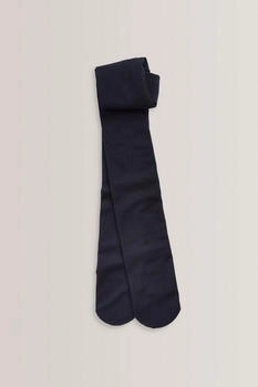 Next Fashion Strickstrumpfhose eng anliegende Thermohose Navy