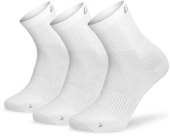 Lenz Sports Low Cut 3er-Pack Socken weiß