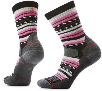 Smartwool Hike Light Cushion Margarita Crew Socken grau schwarz