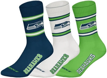 NFL Unisex Crew Socks Seattle Seahawks navy weiss grün