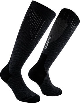 La Sportiva Tech Socke Over Calf carbon schwarz