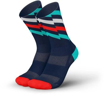 INCYLENCE Ultralight Waves Laufsocken blau tricolor