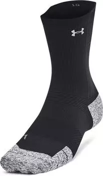 Under Armour ArmourDry Cushion Laufsocken 001 schwarz reflektierend