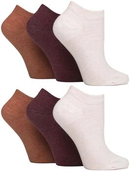 IOMI Diabetiker Socken Sneaker Weit Kurz Ohne Gummi 6er Pack