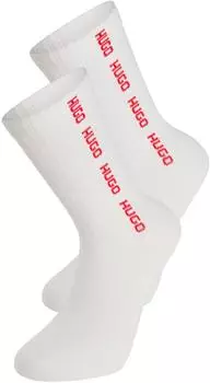 HUGO Socken rot weiß 27930258