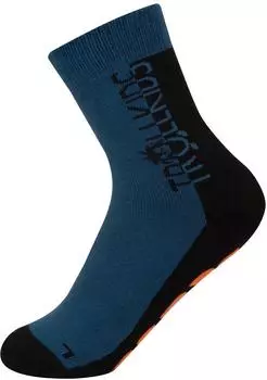 Trollkids Kinder Anti Slip Socken blau