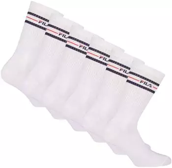 Fila Sportsocken Baumwolle 6er Pack grau weiß