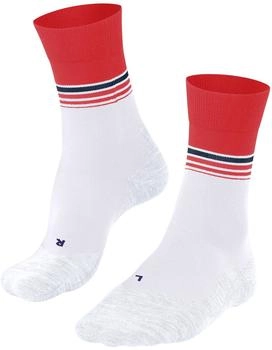 Falke RU4 Endurance Cool Run Laufsocken wei&szlig; neonrot