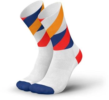 INCYLENCE Running Loops Laufsocken weiß orange