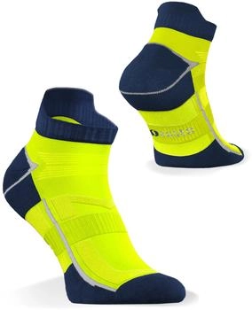 Sesto Senso Sportsocken Quarter gelb 4er-Pack