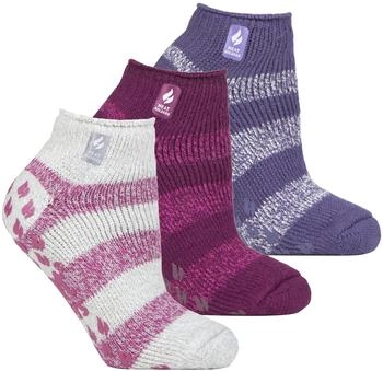 Heat Holders 3er Pack Damen Anti rutsch Sneaker Socken
