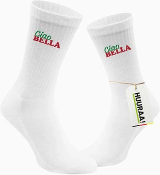 Hellweg Druckerei Socken Ciao Bella Italien