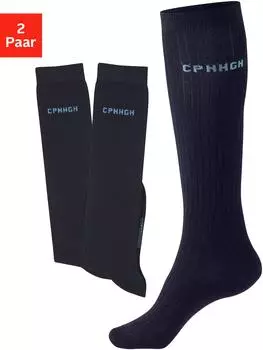 COPENHAGEN Kniestrümpfe marine