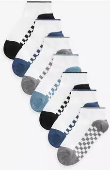 Next Fashion Socken blau grau schwarz weiß