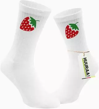 Hellweg Druckerei Socken erdbeere strawberry