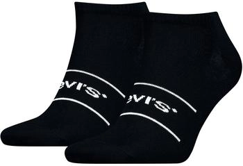 Levi's Organic Cotton Ankle Sock schwarz