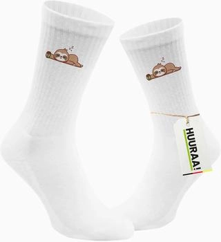 Hellweg Druckerei Socken schlafendes Faultier