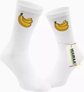 Hellweg Druckerei Socken Banane Comic