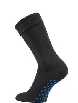 TippTexx 24 Paar Homesocks schwarze ABS-Socken Stopper-Socken