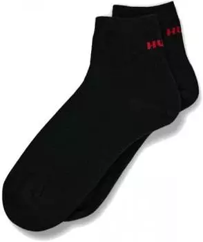HUGO Strümpfe Label-Print schwarz