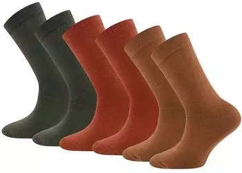 Ewers Socken kupfer rostrot schwarz