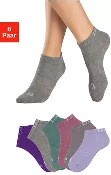 Lascana Sneakersocken altrosa petrol lila flieder stone graumeliert