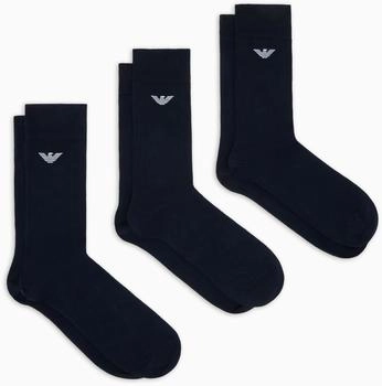 Emporio Armani Socken 3er Pack Casual Cotton marine