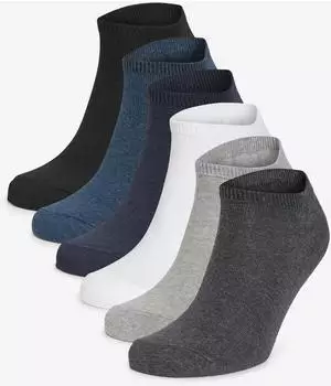 Next Fashion Füßlinge Sneakersocken 6er-Pack multi