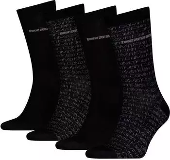 Calvin Klein CK MEN SOCK 4P GIFTBOX AOP Socken schwarz
