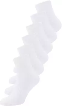 Ysabel Mora Kurzsocken weiß schwarz 65243660-41