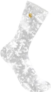 Carhartt Midweight Tie-dye Crew Socken 2er-Pack malzgrau