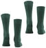 Falke BC1 lange Motorrad-Socken dunkelgrün