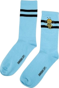 Bavarian Caps Biene Maja Socken (A55-EU 36-40) blau