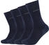 Camano 2er Pack Soft Bamboo Crew Socken (3652000) dunkelblau