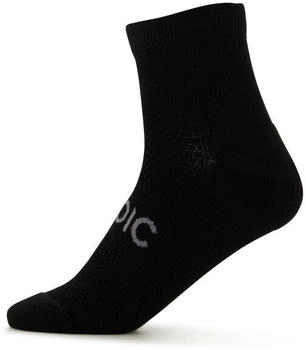 Stoic Merino Running Quarter+ leichte Laufsocken schwarz