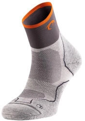 Lurbel Desafio Four Socken eisgrau/orange