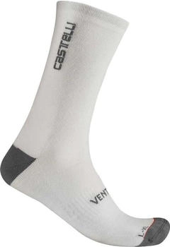 Castelli Venti Soft Merino Radsocken (CA-4525563001-001) weiß