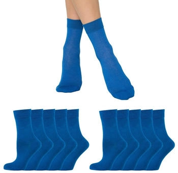 Nur Die Socken mit strukturiertem Griff 8er-Pack blau