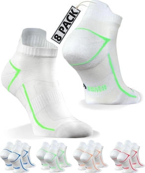 Sesto Senso Quarter Sportsocken zum Laufen 8er-Pack (SKB_10) bunt