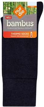 Nur Die Bamboo Thermo Sock blau/maritim