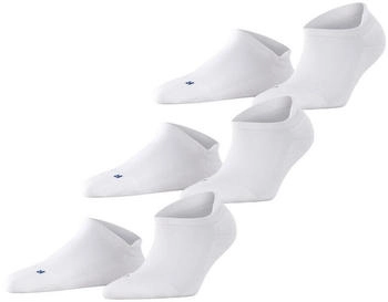 Falke Cool Kick 3-Pack Unisex-Sneakersocken (13190) weiß